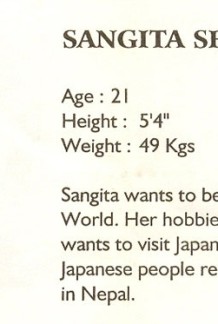 Sangita Shrestha
